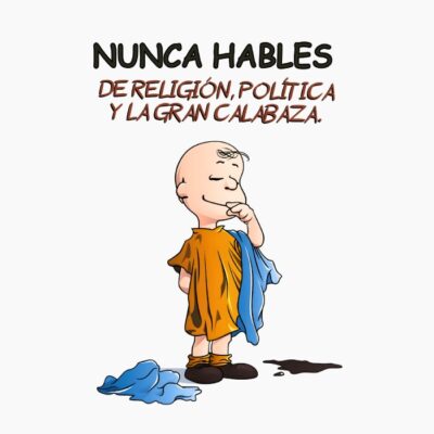 linus, nunca hables de la gran calabaza