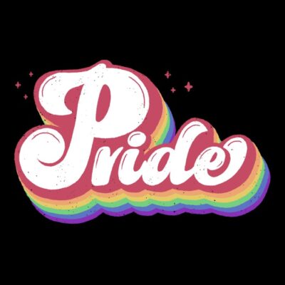 Pride Vintage Text