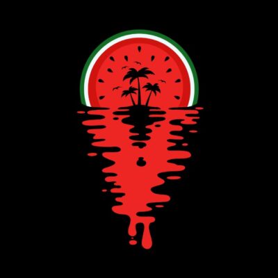 Sunset Watermelon Vaporwave