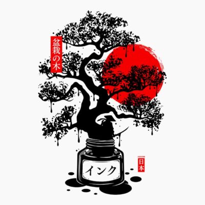 Black Bonsai Japanese Ink