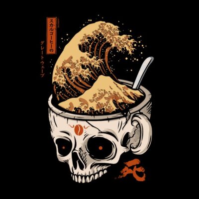 The Great Wave of Skull Coffee