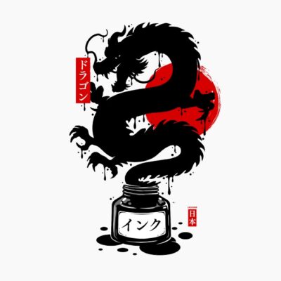 Black Dragon Japanese Ink