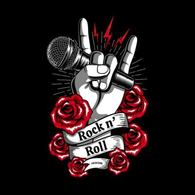 Rock N Roll - Metal Roses