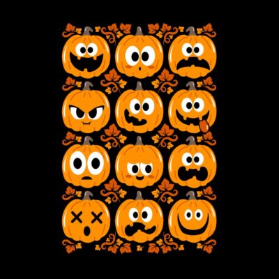 Funny Pumpkins Emojis - Halloween