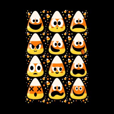 Funny Candy Corn Emojis - Halloween