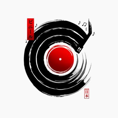 Black Vinyl Japanese enso