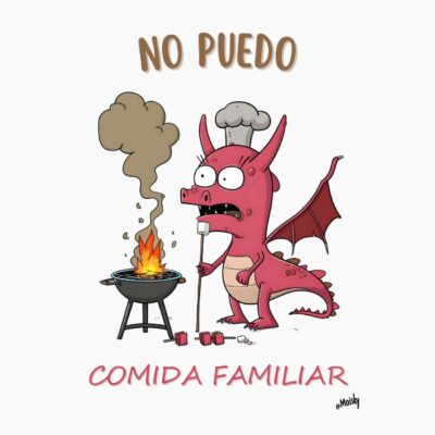 dragón de barbacoa familiar