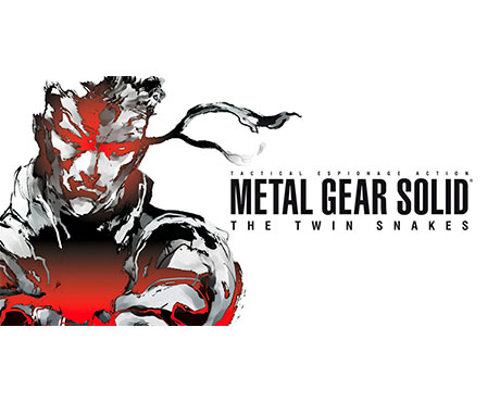 Imagen de la portada del juego Metal Gear Solid: The Twin Snakes.