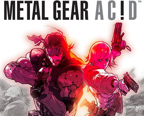 Imagen de la portada del juego Metal Gear Acid.