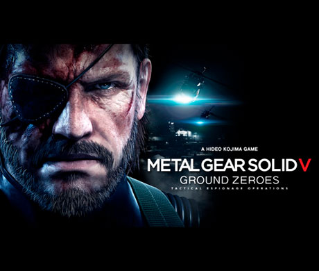 Imagen de la portada del juego Metal Gear V: Ground Zeroes.
