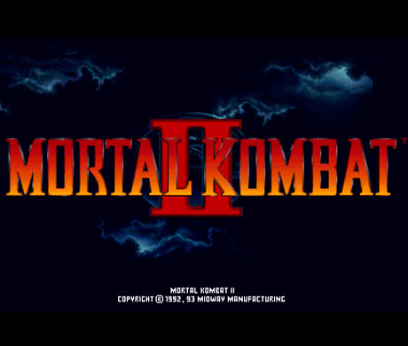 Imagen de la portada del juego Mortal Kombat II.