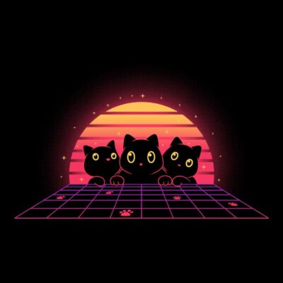 Retro Kittens