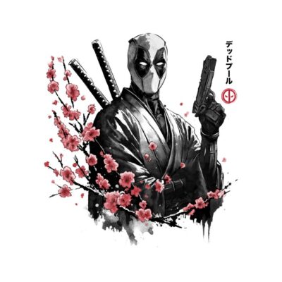 Merc Portrait sumi-e