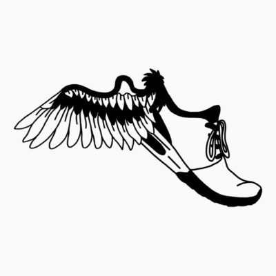 winged sneakers runner