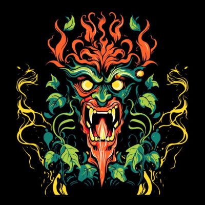 Poison ivy devil character