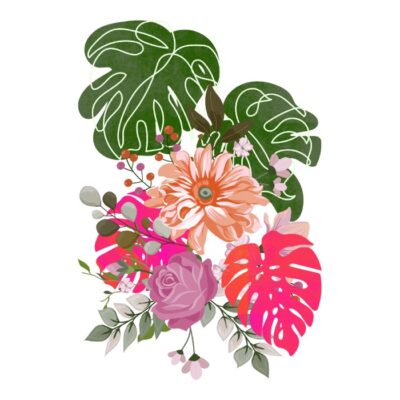 02 Boho vintage floral