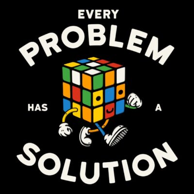 Every problem has a solution rubik retro tiendas