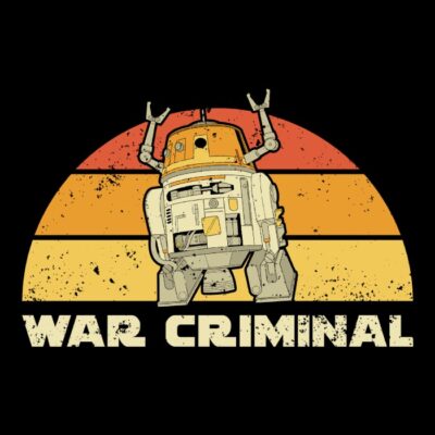 Vintage criminal droid w