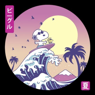 Kanagawa beagle snoopy remix w