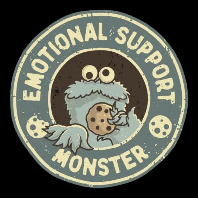 Emotional support monster w