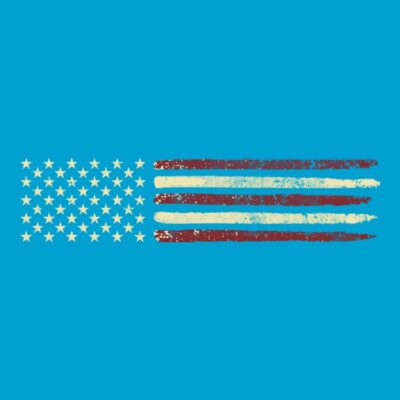 Distressed stripes w