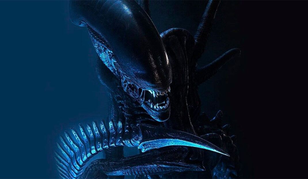 Imagen de xenomorfo de la franquicia de películas alien.