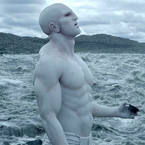 Imagen de un ingeniero en la película prometheus.