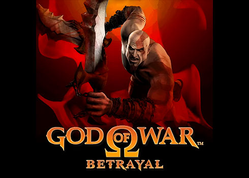Imagen de la portada del juego God of War: Betrayal.