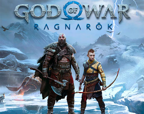 Imagen de la portada del Juego God of War Ragnarök.