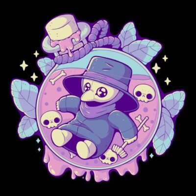 Cute Plague Doctor in Jar