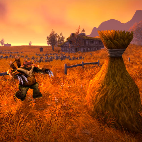 Imagen de un monstruo en el juego world of warcraft.