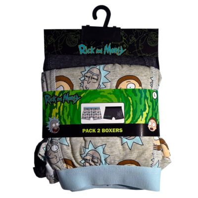 Lote 2 Boxers Hombre Rick y Morty Morty Smith Rick and Morty regalo original