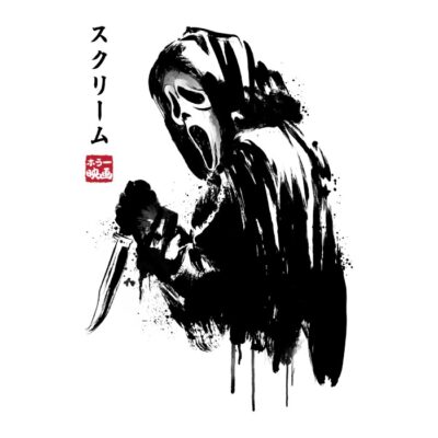 Woodsboro Killer sumi-e