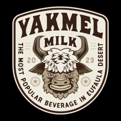 Monster with Horns Milk Emblem