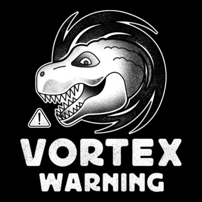 Vortex Warning Dinosaur Crest