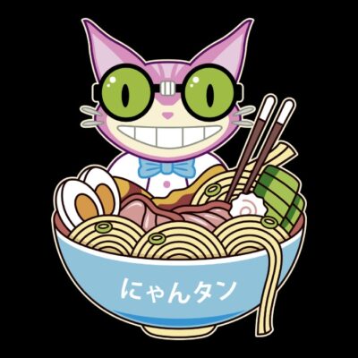 Weird Cat Kawaii Ramen