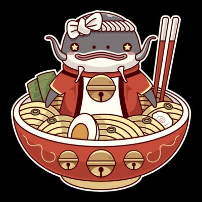 Giant Fish Ramen Bowl