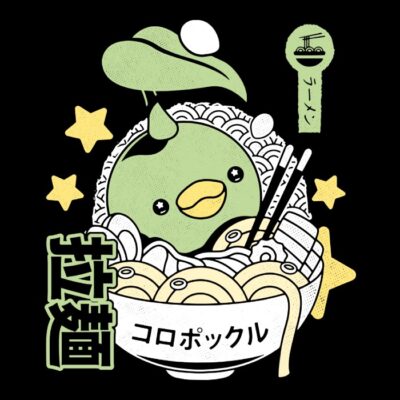 Cute Creature Ramen Aesthetic