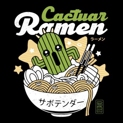 Cactus Ramen Aesthetic