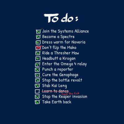 Commander's To-do List