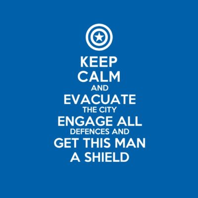 Get that man a shield