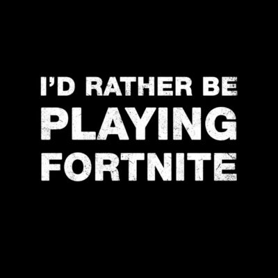 I'd rather be playing Videogames