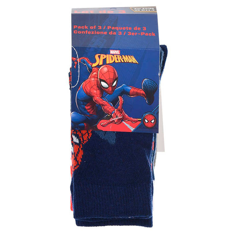Pack 3 calcetines infantiles spiderman