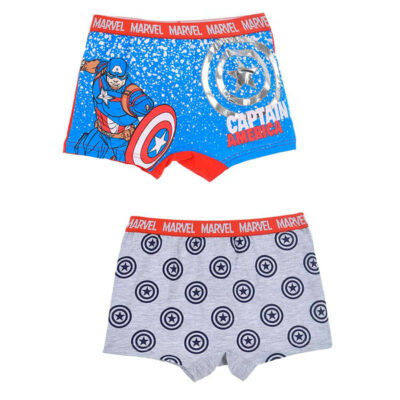 Alternative view of Lote 2 Boxers Niño Avengers