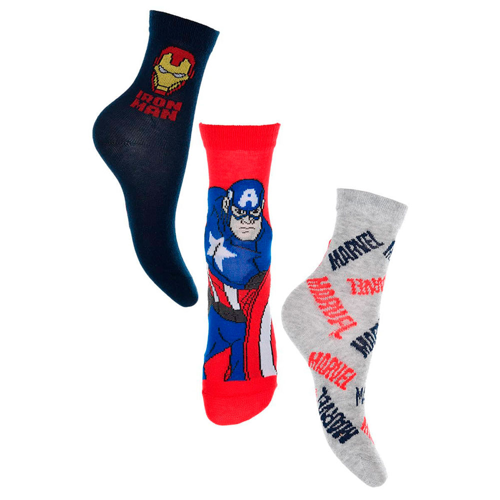 Pack 3 calcetines infantiles avengers - imagen 3