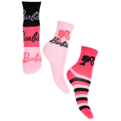 Alternative view of Pack 3 Calcetines Infantiles Barbie