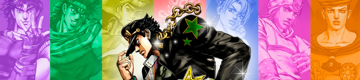 Banner Jojo's Bizarre Adventure
