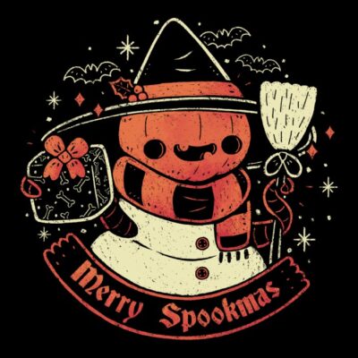 Creepy Snowman Merry Spookmas