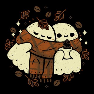 Autumn Vibes Cute Ghosts