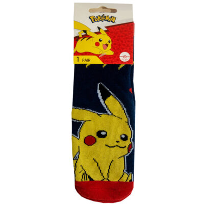 Calcetines Antideslizante Infantil Pokemon Nintendo Pikachu regalo original